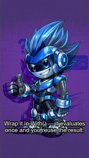 Use With() to stop repeating LookUps