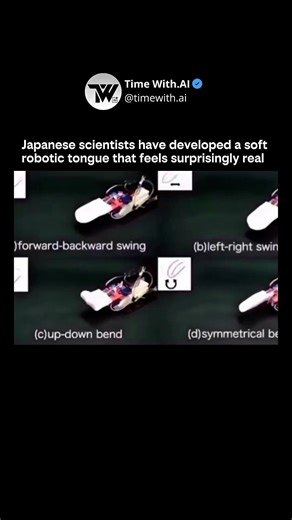 A ROBOTIC TONGUE THAT MIMICS REAL LIFE