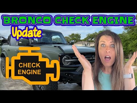 2021 Ford Bronco Check Engine Problem | P0096 Air Temperature Sensor Fault | 2022 Ford Bronco