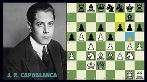 Classic Game: Capablanca vs Vera Menchik, 1935 (  Video)
