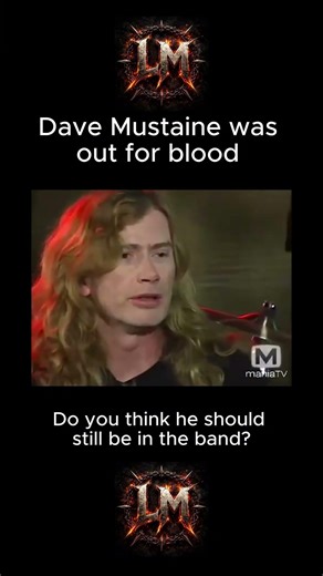 Dave Mustaine crazy interview