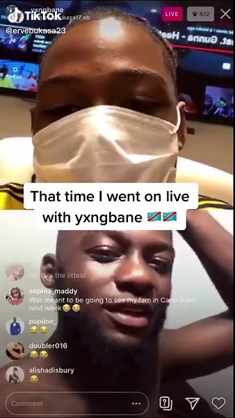 Connecting with Yxng Bane in a Live Session 🇨🇩