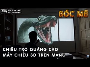 Bóc mẽ chiêu trò quảng cáo máy chiếu 3D được bán tràn lan trên mạng