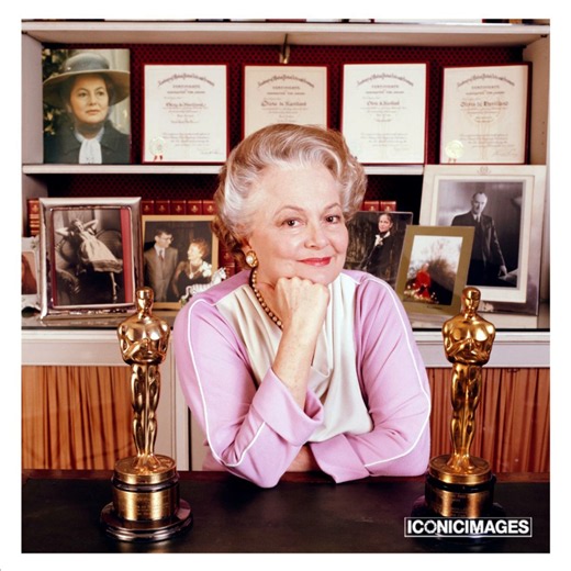 Hollywood Movie Stars Photographed at Home in 1986 by Terry O'NeillThis Month ― May 2026 ― marks the 40th anniversary of a very ambitious commission to photograph Hollywood stars at home, from Palm Springs to Paris.Terry O'Neill and his assistant Robert Barber flew to New York for the first commission to photograph Lillian Gish and Douglas Fairbanks Jr. on 14 February, 1986 and completed the final one with Claudette Colbert on 22 March, 1986.Included here are:1. Olivia de Havilland (a side trip 