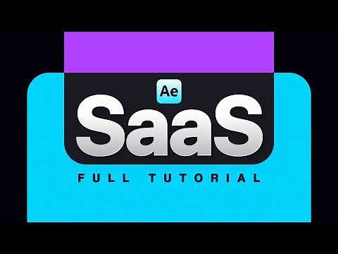 🔥How to Create a SaaS Explainer Ad in After Effects | Full tutorial From Scratch