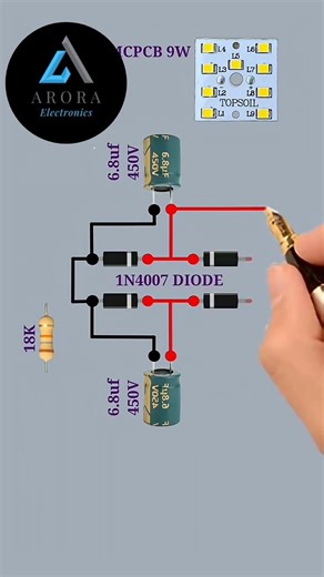 how to make 9w led driver circuit #electronic