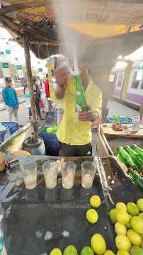 Amazing Indian Bartender Sells Fresh Rocket Soda