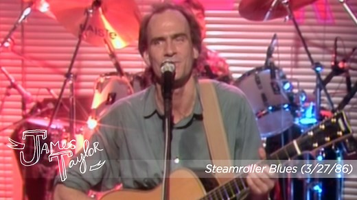 This one's a barnburner! Join James and band as they strut through "Steamroller Blues," a classic cut from the 1970 album, Sweet Baby James. Experience this fiery performance in footage from the music program Ohne Filter, which aired on German television station SWF from 1983 to 2001. Click now to watch the entire performance: https://youtu.be/-ltuG7NlbPM | James Taylor