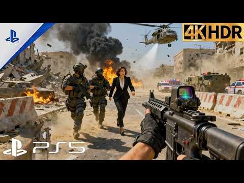 Rescuing the Captured Officer | Call of Duty Modern Warfare II (PS5) ULTRA Graphics