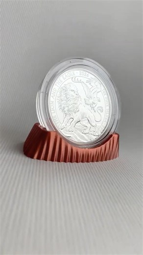 3D print coin holder capsules royal mint #coin