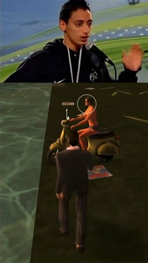 Tommy Tricks an NPC Into Driving Into Water 😂 GTA Vice City #Shorts #gtavicecity