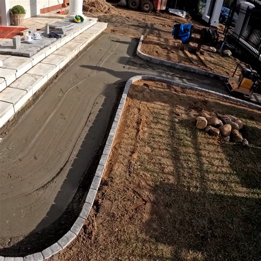 New Construction Project, Merano Antico Paving Stones from Libet | DIY & Crafts