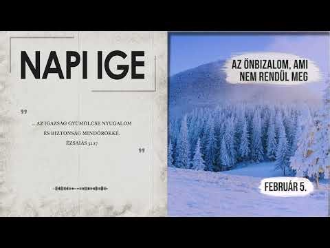 Napi IGE | Az önbizalom, ami nem rendül meg | 2026.02.05
