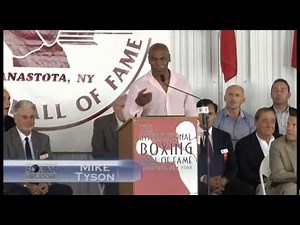 Boxing Hall of Fame Induction Ceremony of Mike Tyson, Julio Cesar Chavez and Kosta Tszyu PT.2