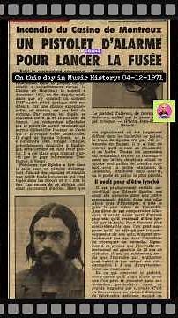 On This Day: The Fire That Inspired Deep Purple’s “Smoke on the Water” (1971)