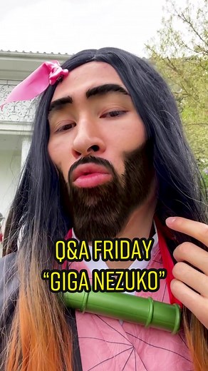 Q&A Friday “Giga-Nezuko” #anime #jojosbizarreadventure #dio #demonslayer #nezuko #naruto #manga #fy