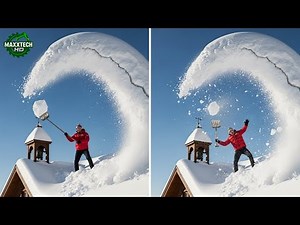Epic Winter Moments & Frozen Fails Compilation | Extreme Dangerous Plow Truck Fails #2