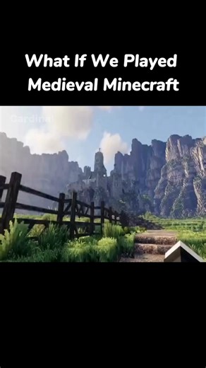 What If We Played Medieval Minecraft? 🏰⚔️ (Epic Build & Adventure) #shorts #minecraft