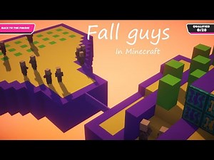 So i made Fall Guys in Minecraft with villagers...