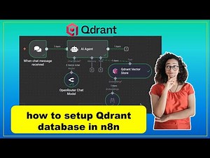 How to Build a RAG Chatbot with n8n & Qdrant (Store Custom Data)