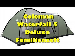 Coleman Waterfall 5 Deluxe Familienzelt Test - Lohnt sich der Kauf?