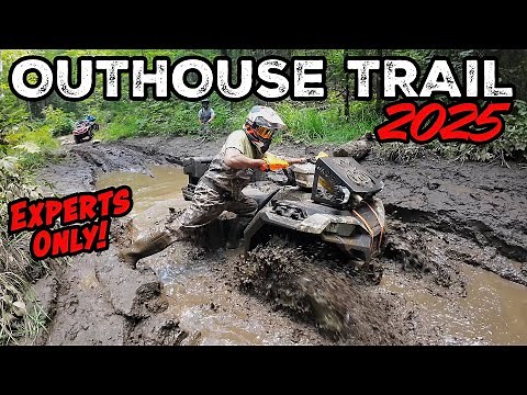 The NOTORIOUS OUTHOUSE Trail - Ontario's BEST ATV Trail!