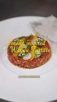 How To Make Korean-Inspired Wagyu Tartare