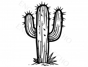 Western Cactus SVG   PNG Set - Cactus Vector - Etsy