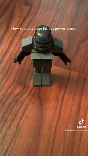 How to make Lego fallout power armor in Lego