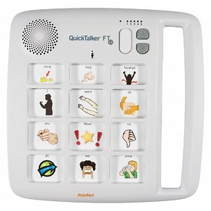 AbleNet QuickTalker 12 10000037 Interactive Electronic Learning System, 2 lbs