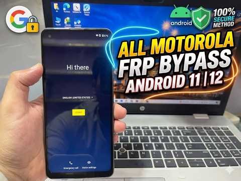 How to Unlock Google Account on Motorola Android 11 & 12 | 100% Working Moto g power 2021 frp bypass