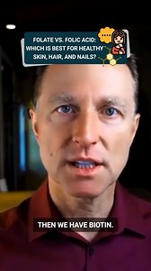 Folate Vs. Folic Acid: Which is Best for Healthy Hair, Skin, and Nails? #drberg #healthyhair #skin #folate #folicacid #biotin | Dr. Eric Berg