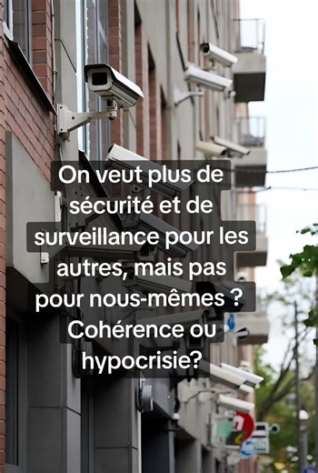Plus de contrôle pour plus de sécurité. Jusqu’où on accepte de limiter nos libertés ? Hashtags : #Sécurité #Liberté #Politique #France #Débat
