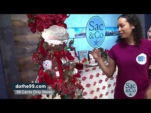 Why 99 Cents Only Store is place to go to decorate for Christmas: Sac&Co