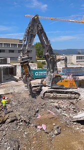3.3K views · 48 reactions | VOLVO‘s largest Demolition Excavator...