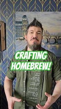 Quick tips for crafting homebrew for your ttrpg / dnd game! Make your game unique to you!