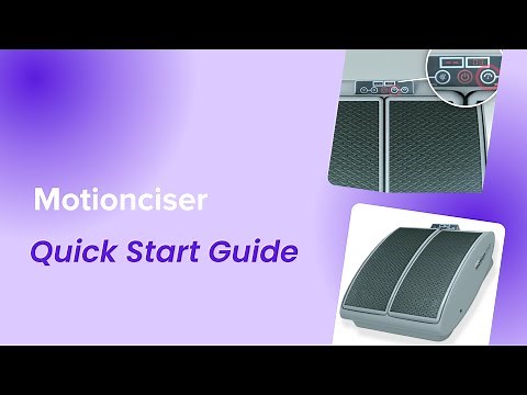Quick Start Guide - DR-HO'S Motionciser