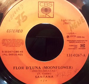 Santana - Flor D'Luna = Moonflower