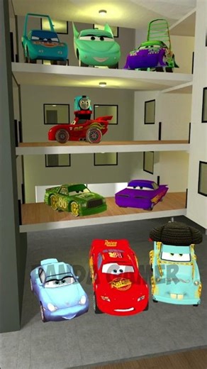 LIGHTNING MCQUEEN CARS RIDE THOMAS TRAIN POU OMNIDROID LIMINAL HOTEL Garry's Mod