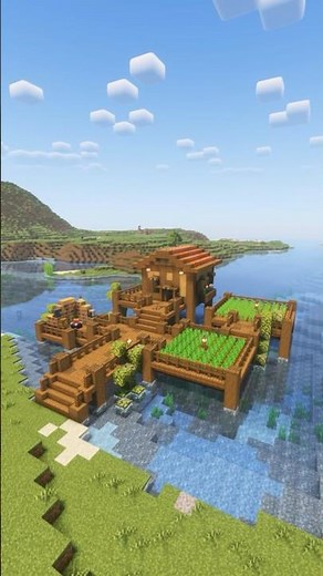 Minecraft Lake Base!