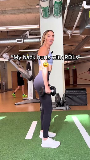 RDL Back Pain? Stop Dropping Your Chest!