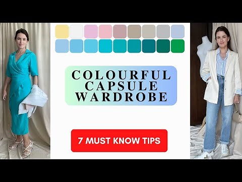 Transform Your Look with a Colourful Capsule Wardrobe: 9 Must-Know Steps | Online Color Analysis