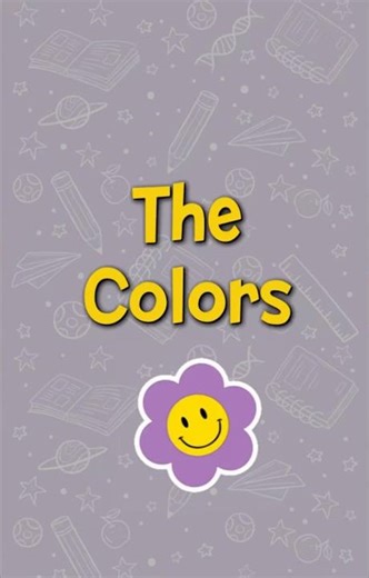 The Colors in English | Learn Colors Easily