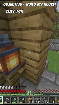 ADDING A SECOND FLOOR! - Hardcore Minecraft: 1 Objective Until I Die - Day 145