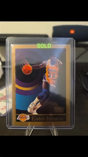 Fabio-Lego on Instagram: "1990-91 Skybox Magic Johnson #lakers #basketball #skyboxcards #magic #magicjohnson"