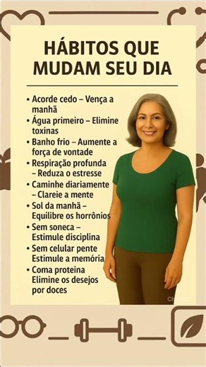 Hábitos que mudam seu dia
