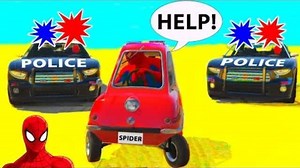 16K views · 280 reactions | SMALL COLOR CAR in Spiderman Cartoon and Colors for Kids with Children Nursery Rhymes Songs | Spiderman And Frozen Elsa Learn Colors | Facebook