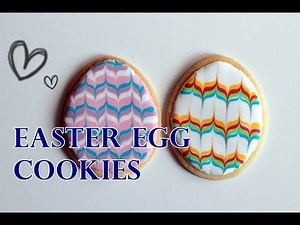 How To Decorate Easter Egg Cookies Part 1 | INTHEKITCHENWITHELISA