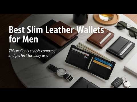 TOP 5 Best Slim Leather Wallets For Men 2026 | Slim Leather Wallet Changed My Everyday Carry Forever