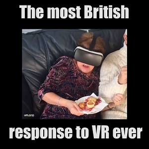This lady's response to trying VR had us rolling on the floor (with laughter). | UploadVR